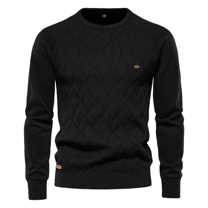 Emil™ | Herrtröja Med Rutdesign – Stilfull och Bekväm, För Din Perfekta Look