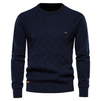 Emil™ | Herrtröja Med Rutdesign – Stilfull och Bekväm, För Din Perfekta Look