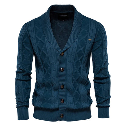Henrik™ | Herr Cardigan med Knappar – Stilfull Elegans och Oöverträffad Komfort