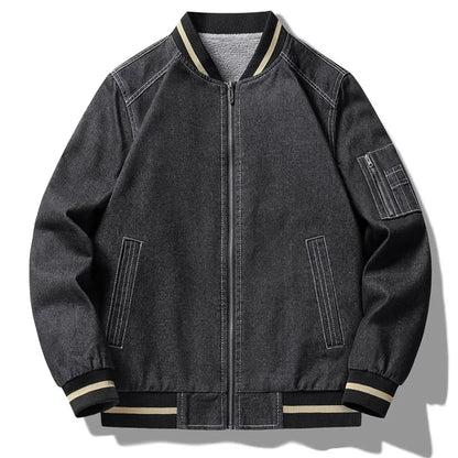 Logan™ | Varsityjacka i Denim