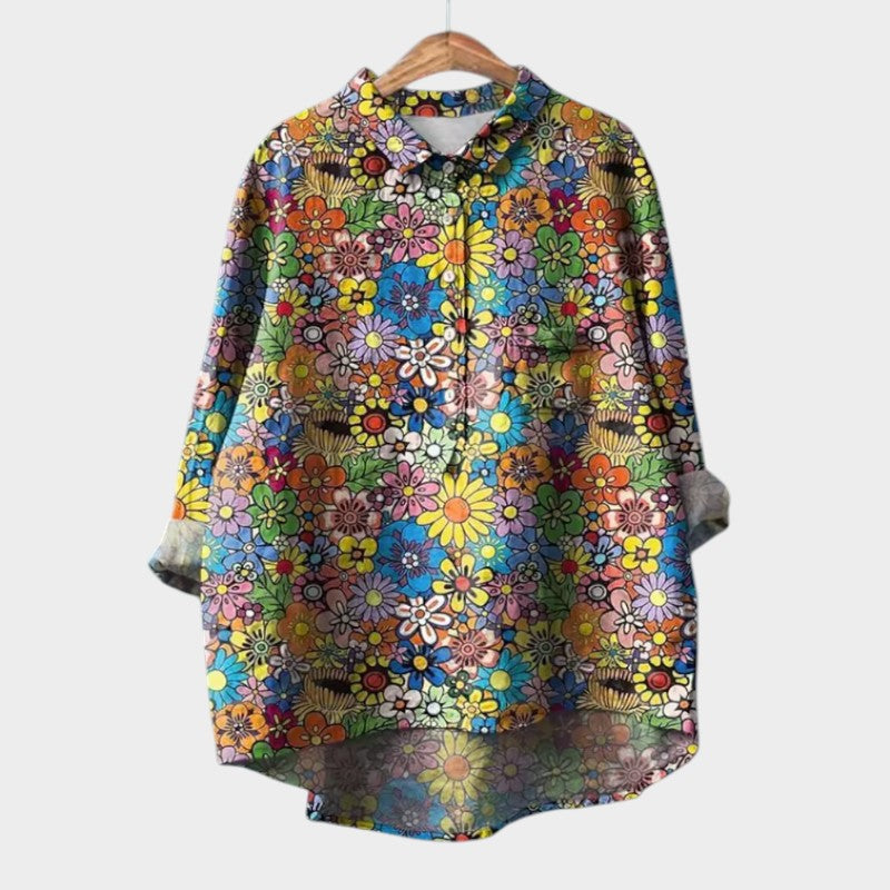 Mariska™ | Luftig Blus för en Strålande Look