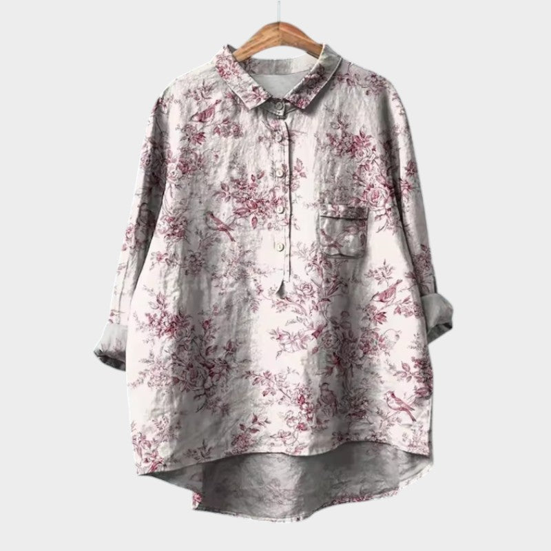 Mariska™ | Luftig Blus för en Strålande Look