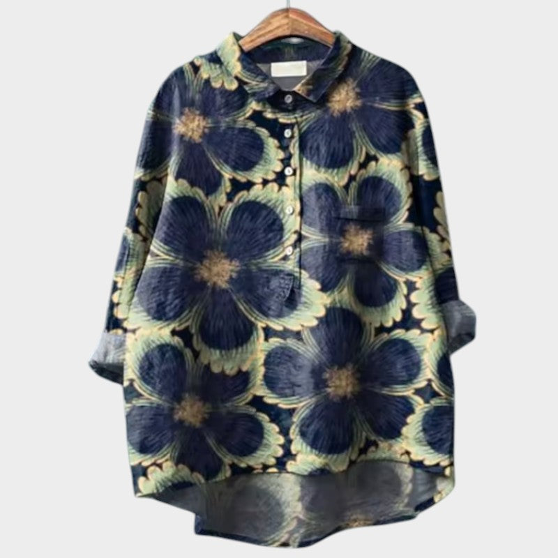 Mariska™ | Luftig Blus för en Strålande Look