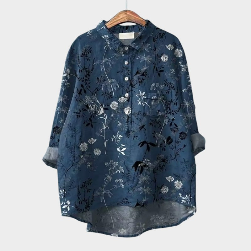 Mariska™ | Luftig Blus för en Strålande Look