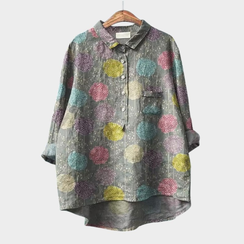 Mariska™ | Luftig Blus för en Strålande Look