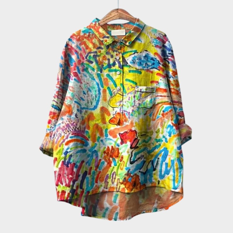 Livv™ | Luftig Blus för en Strålande Look