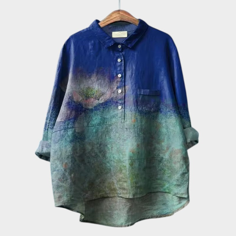 Anouch™ | Luftig Blus för en Strålande Look