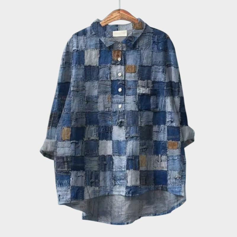 Anouch™ | Luftig Blus för en Strålande Look