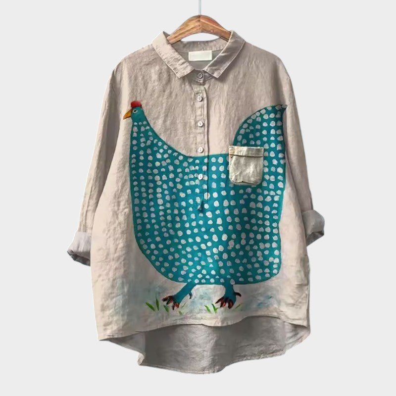 Truus™ | Luftig Blus för en Strålande Look