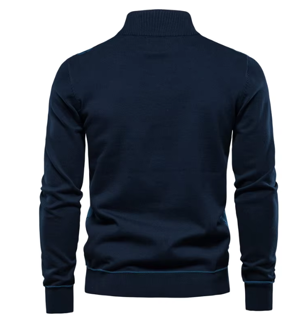 Simon™ | Half-Zip Herrtröja – Stilfull Komfort i Ett