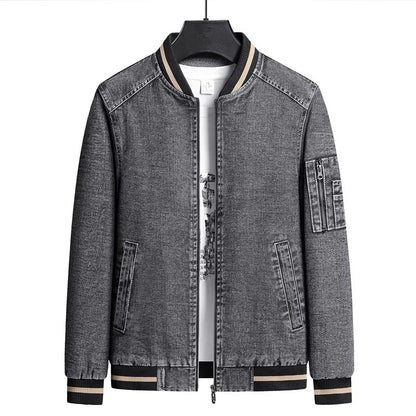 Logan™ | Varsityjacka i Denim