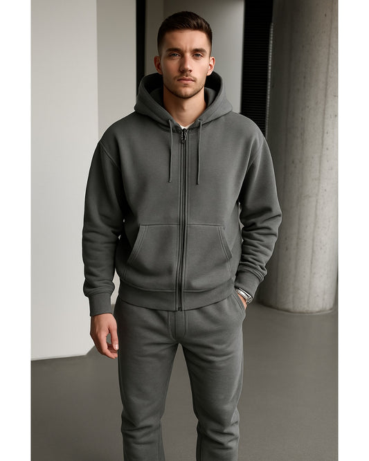 Liam™ | Minimalistiskt Hoodie & Joggingbyxset – Ultimat Stil & Komfort
