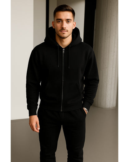 Liam™ | Minimalistiskt Hoodie & Joggingbyxset – Ultimat Stil & Komfort