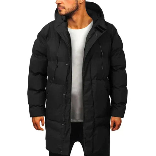 Frank™ | Lång vinterdunjacka för herr