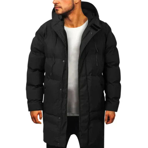 Frank™ | Lång vinterdunjacka för herr