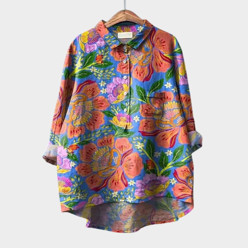 Anouch™ | Luftig Blus för en Strålande Look