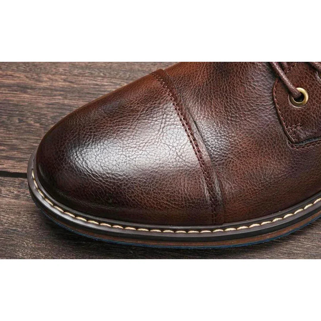 Dan™ | Eleganta Oxford Boots för den Moderna Mannen