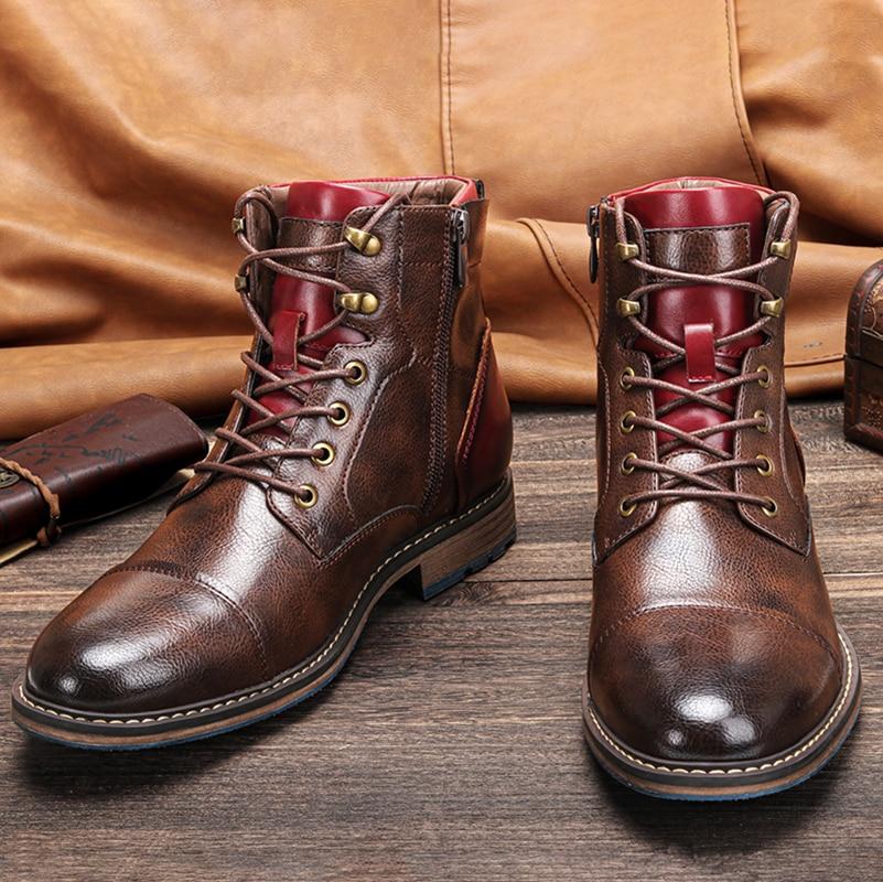 Dan™ | Eleganta Oxford Boots för den Moderna Mannen