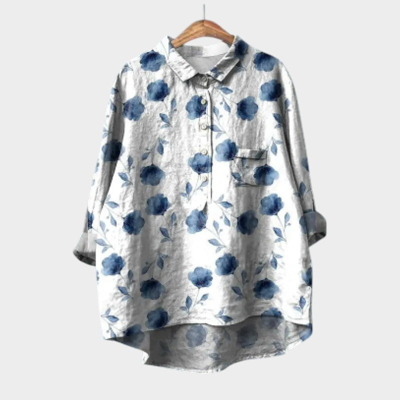 Anouch™ | Luftig Blus för en Strålande Look