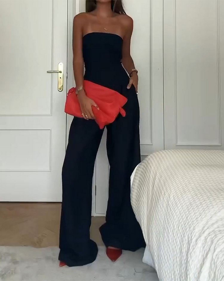 Iris™ | Elegant Off-Shoulder Jumpsuit