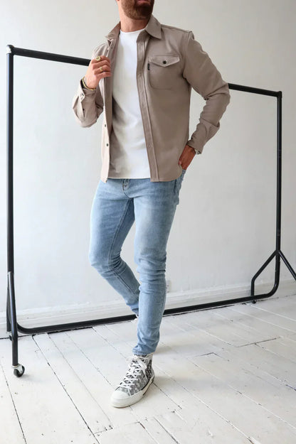 Marcus™ | Elegant och Avslappnad Herrskjorta