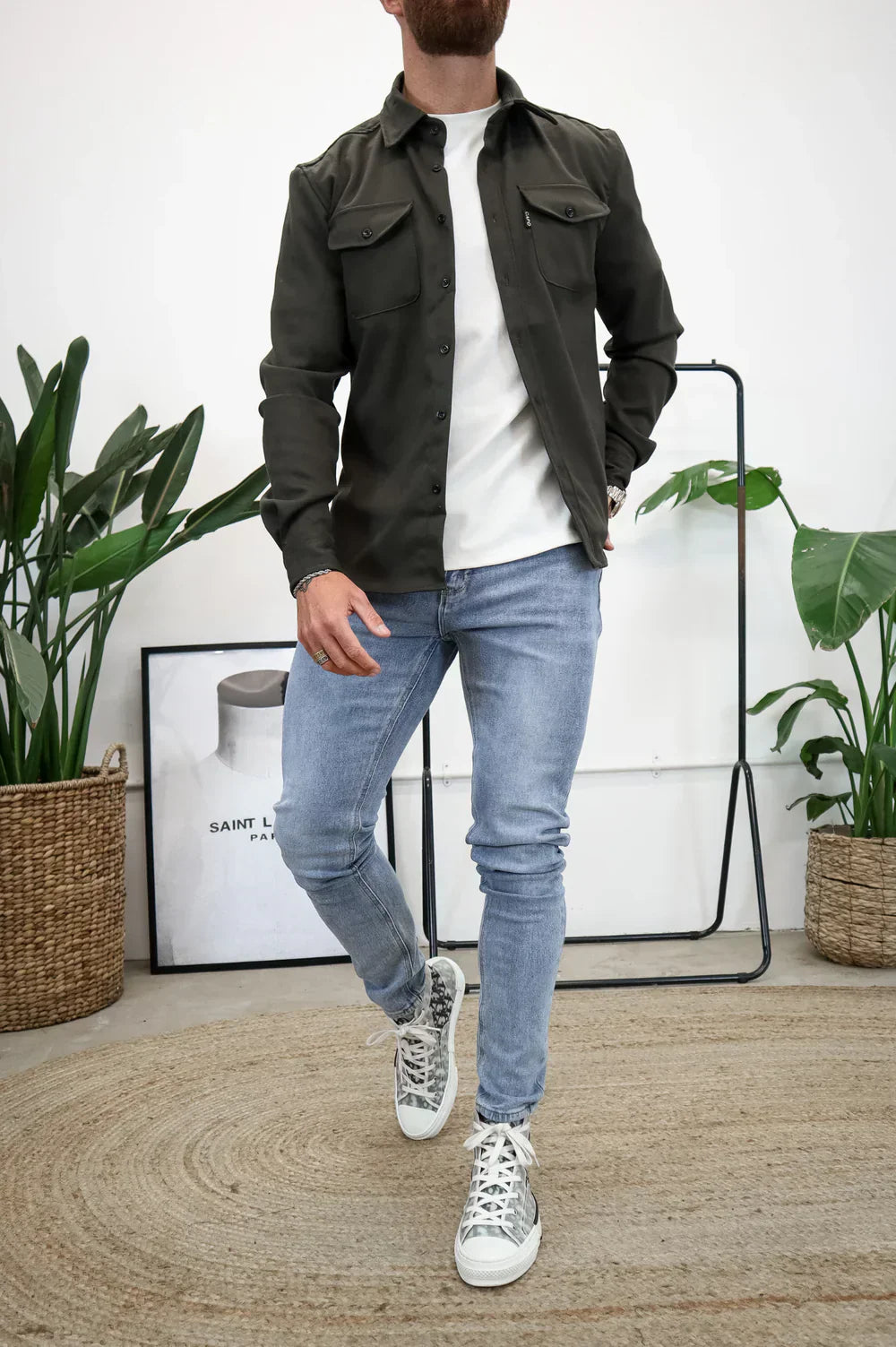 Marcus™ | Elegant och Avslappnad Herrskjorta