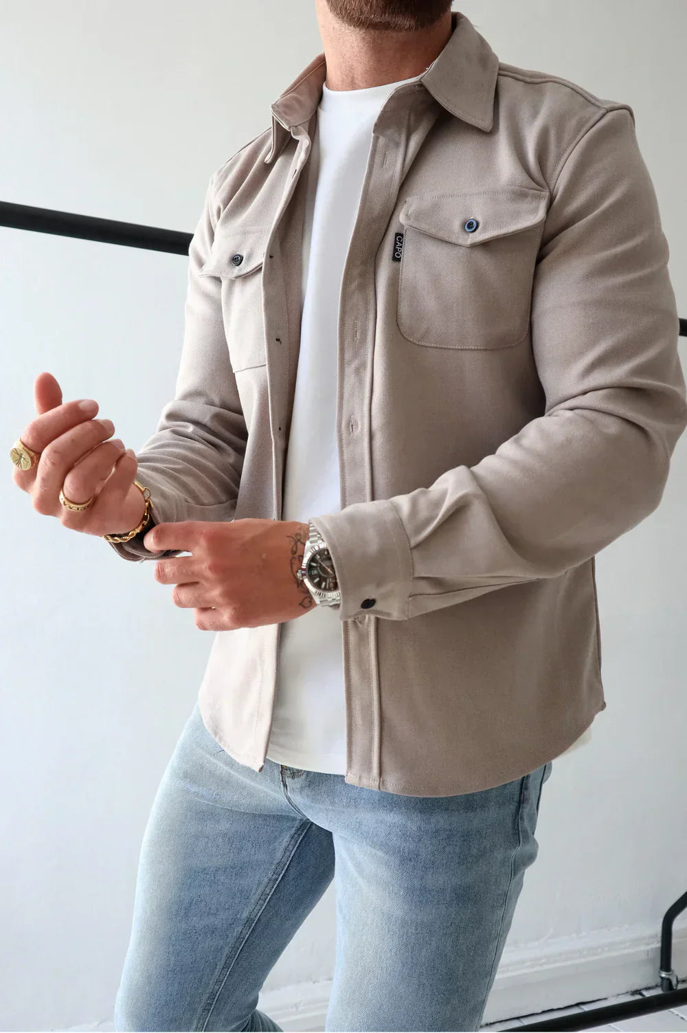 Marcus™ | Elegant och Avslappnad Herrskjorta