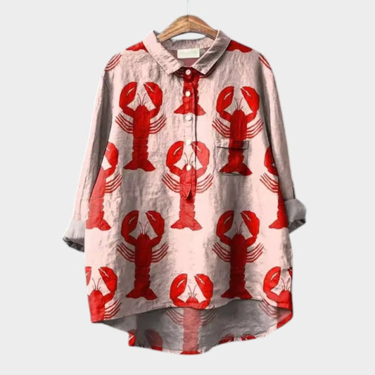 Lizanne™ | Luftig Blus för en Strålande Look