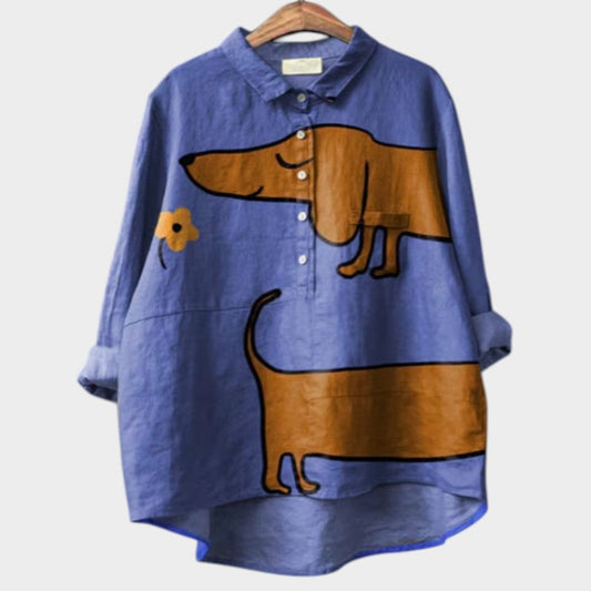 Lian™ | Luftig Blus för en Strålande Look