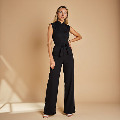 Chantal – Ärmlös Jumpsuit