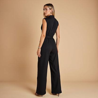 Chantal – Ärmlös Jumpsuit