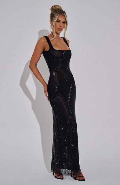 Sohala™ | Förtrollande Glitter Maxi-klänning