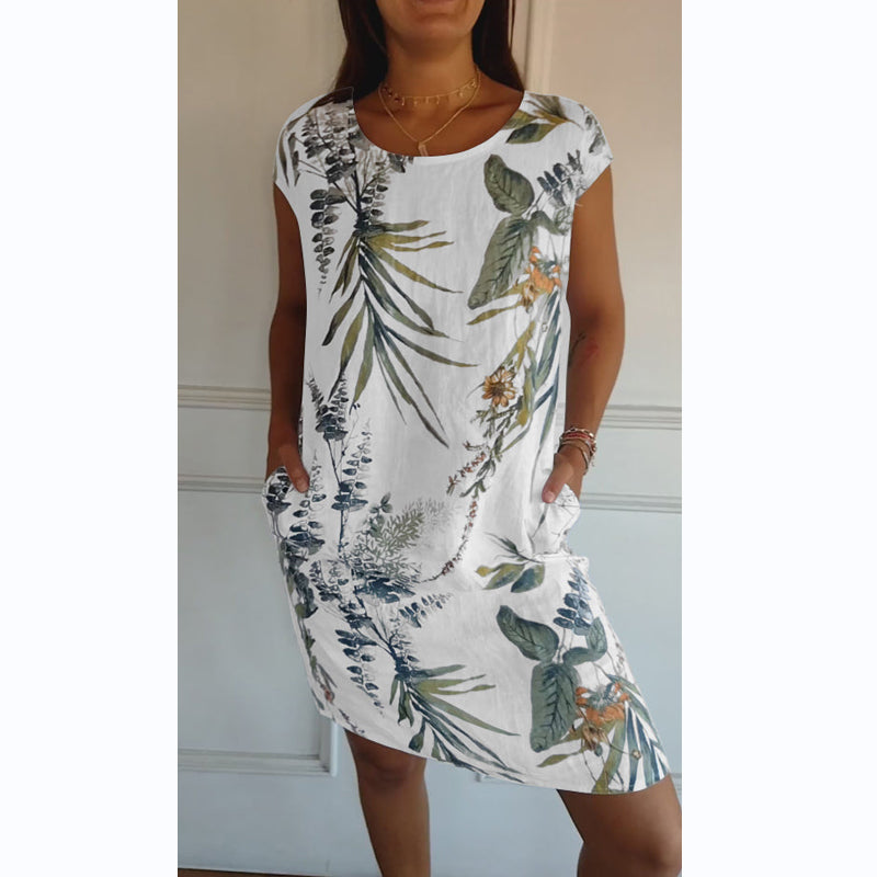 Liz™ | Raffinerad Elegans i Botanisk Tryck