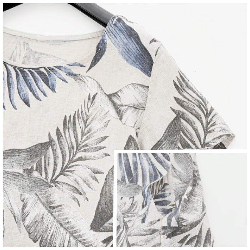 Liz™ | Raffinerad Elegans i Botanisk Tryck