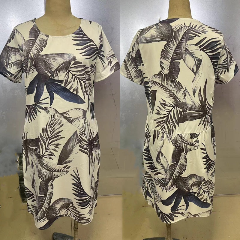 Liz™ | Raffinerad Elegans i Botanisk Tryck
