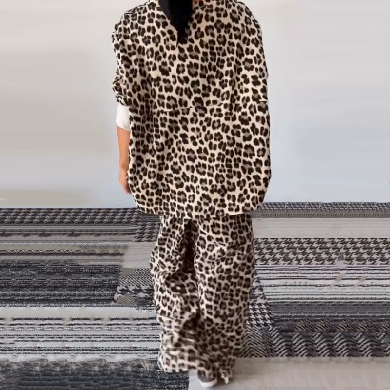 Patty™ | Leopard Print Set - Den perfekta kombinationen av stil och komfort