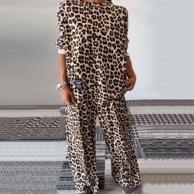 Patty™ | Leopard Print Set - Den perfekta kombinationen av stil och komfort