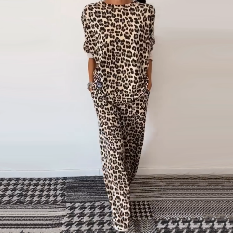 Patty™ | Leopard Print Set - Den perfekta kombinationen av stil och komfort