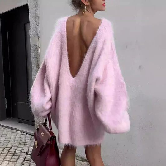 Lykke™ | Fluffig Oversized Tröja för Ultimat Komfort
